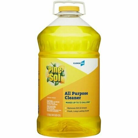 CLOROX CO Cleaner, Pine Sol, All-purpose, 144 oz, Lemon Fresh CLO35419